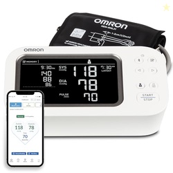 OMRON Platinum Blood Pressure Monitor for Home Use & Upper Arm Blood Pressure Cuff - #1 Doctor & Pharmacist Recommended Brand - Clinically Validated - AFib Detection - Connect App