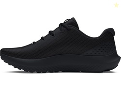 Under Armour Men's Charged Surge 4, (002) Black/Black/Black, 11, US