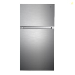 Kenmore 33 in. 20.4 cu. ft Capacity Refrigerator/Freezer with Full-Width Adjustable Glass Shelving, Humidity Control Crispers, Ice Maker, ENERGY STAR Certified, Fingerprint Resistant Stainless Steel