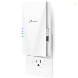 TP-LINK AX1500 WIFI EXTENDER INTERNET BOOSTER(RE500X), WIFI 6 RANGE EXTENDER COVERS UP TO 1500 SQ.FT AND 25 DEVICES,DUAL BAND, AP MODE W/GIGABIT PORT, APP SETUP, ONEMESH COMPATIBLE