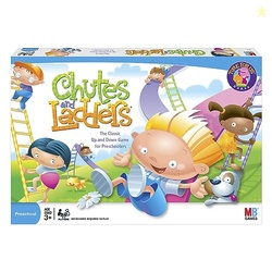 Hasbro Gaming Chutes and Ladders Board Game | 2 to 4 Players | Preschool Classroom Games | Kids Ages 3+ (Amazon Exclusive)
