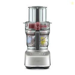 Breville BFP638 Paradice 9 Cup Food Processor and Dicer, Small, Brushed Stainless Steel