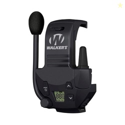 WALKER'S RAZOR WALKIE TALKIE ATTACHMENT - 22 CHANNELS 3 MILES RANGE DISTANCE VOICE-ACTIVATED HANDSFREE COMMUNICATION DEVICE FOR RAZOR SHOOTING MUFFS, 3 AAA BATTERIES INCLUDED