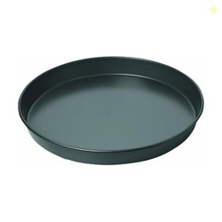 Chicago Metallic 14-Inch Deep Dish Pizza Pan, Nonstick Carbon Steel Bakeware for Chicago-Style Pizza, Cookie Cakes, Thick Crust Pizzas, and More