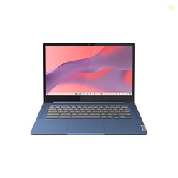 LENOVO IDEAPAD SLIM 3 CHROMEBOOK - 2024 - LIGHTWEIGHT LAPTOP - WAVES MAXXAUDIO SPEAKERS - 14" HD DISPLAY - HD 720P CAMERA - 4GB MEMORY - 64GB STORAGE - MEDIATEK KOMPANIO 520 - ABYSS BLUE