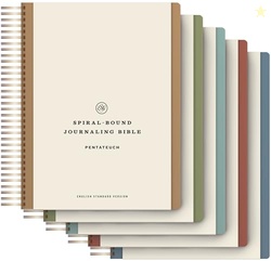 ESV Spiral-Bound Journaling Bible, Five-Volume Set (Hardcover): Holy Bible, English Standard Version