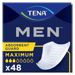 Tena Incontinence Guards for Men, Moderate Absorbency, 48 Count