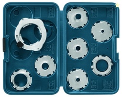 BOSCH 8-Piece Router Template Guide Set RA1128