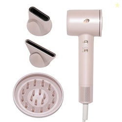 T3 LuxeDry High-Performance Hair Dryer Set with Drying Concentrator, Styling Concentrator & Diffuser Attachments |Fast, Powerful Drying & Styling |for All Hair Types