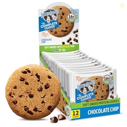 Lenny & Larry's The Complete Cookie, Chocolate Chip, Soft Baked, 16g Plant Protein, Vegan, Non-GMO, 4 Ounce Cookie (Pack of 12)