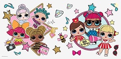 RoomMates RMK3889GM LOL Surprise! Peel and Stick Giant Wall Decals