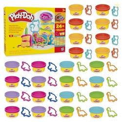 Play-Doh Party Favor Pack, Bulk 24 Pack of Modeling Compound with Cutters, Classroom Supplies for Arts & Crafts, Christmas Stocking Stuffer Gifts for Kids, Ages 3+ (Amazon Exclusive)
