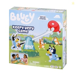 Bluey Keepy Uppy Game, Motorized Toddler Game with Bingo and Chilli Character Paddles, Games for 4+ Year Olds