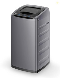 COMFEE PORTABLE WASHING MACHINE, 0.9 CU.FT COMPACT WASHER WITH LED DISPLAY, 5 WASH CYCLES, 2 BUILT-IN ROLLERS, SPACE SAVING FULL-AUTOMATIC WASHER
