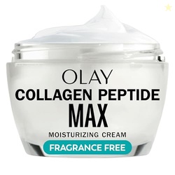 Olay Collagen Peptide Face Moisturizer, Firming Cream for Women, Fragrance-Free, Non-Greasy - Hydrating, Anti-Aging, Anti-Wrinkle, Smoothing of Fine Lines, Tightening Skin Care - Niacinamide, 1.7 Oz