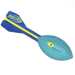 NERF VORTEX AERO HOWLER NEON FOAM BALL, CLASSIC LONG-DISTANCE FOOTBALL, FLIGHT-OPTIMIZING TAIL, WHISTLING SOUND, INDOOR & OUTDOOR FUN (AMAZON EXCLUSIVE)