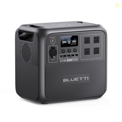 BLUETTI PORTABLE POWER STATION AC180, 1152WH LIFEPO4 BATTERY BACKUP W/ 2 1800W (2700W PEAK) AC OUTLETS, 0-80% IN 45MIN, SOLAR GENERATOR FOR CAMPING, OFF-GRID, POWER OUTAGE