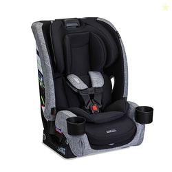 Britax One4Life Slim All-in-One Car Seat, 10 Years of Use, 17.5 SpaceSaver Design, Converts from Rear-Facing Infant Car Seat to Forward-Facing Booster Seat, ClickTight Installation, Raven Black