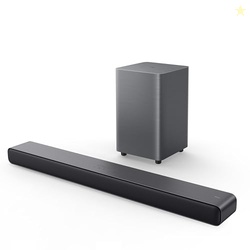 TCL S55H S Class 2.1 Channel Sound Bar with Dolby Atmos, DTS Virtual:X, Wireless Subwoofer, Bluetooth Music Streaming, and Auto Room Calibration