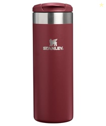 Stanley AeroLight Transit Bottle 16 oz | Locking Drink Through Lid | Leak Resistant Water Bottle or Coffee Travel Mug | Lightweight Insulated Stainless Steel | BPA-Free | Cranberry