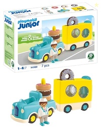 Playmobil Junior: Donut Truck with Stacking and Sorting Feature