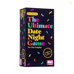 The Ultimate Date Night Game by Relatable, Great for Couples Games and Stay at Home Date Night Ideas, From The Makers of Let's Get Deep Relationship Card Game, Includes 300 Cards & Spinner