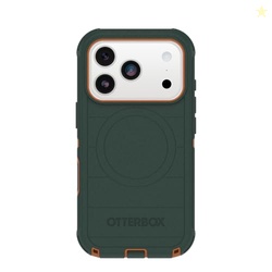 OTTERBOX IPHONE 17 PRO DEFENDER PRO SERIES CASE - GREEN INTRIGUE - TOUGH, RUGGED & DURABLE IPHONE CASE, SNAPS ON MAGSAFE