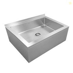 Noah Collection WHMS1620 Mop Sink, Brushed Stainless Steel