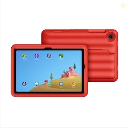 Samsung Galaxy Tab A9+ Kids Edition 11 64GB WiFi Android Tablet, Long Battery Life, Expandable Storage, Slim & Lightweight, Kid-Friendly Durable Puffy Cover, US Version, Red