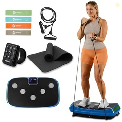 LIFEPRO RUMBLEX 4D VIBRATION PLATE EXERCISE MACHINE WITH TRIPLE MOTOR OSCILLATION, LINEAR, AND PULSATION  ADVANCED 4D VIBRATION TECHNOLOGY FOR WHOLE BODY FITNESS, WEIGHT LOSS AND RECOVERY AT HOME