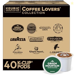 KEURIG COFFEE LOVER'S COLLECTION VARIETY PACK, KEURIG SINGLE SERVE K-CUP PODS, 40CT