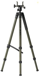 BOG DeathGrip Infinite Aluminum Tripod with Heavy Duty Construction, 360 Degree Ball Head, Quick-Release Arca-Swiss Mount System, and Optics Plate for Hunting, Shooting, Glassing, and Outdoors