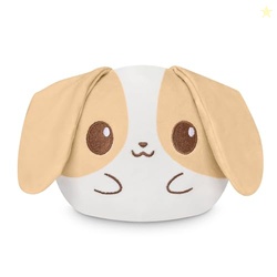 TeeTurtle 4" Reversible Bunny Plushie - Cute Kawaii Brown and White - Soft Stuffed Animal