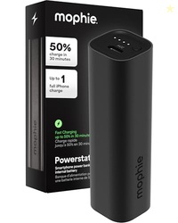 Mophie Powerstation Fast 5,000mAh Power Bank | Fast and Portable | 20W, Single-Device