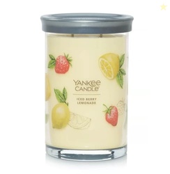 Yankee Candle, Iced Berry Lemonade Scented Candle, 20oz Classic 2-Wick Tumbler with up to 80 Hour Burn Time