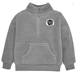 NFL by Gerber Toddler Boys' 1/4 Zip Sherpa Pull-Over, Jacksonville Jaguars, 5T