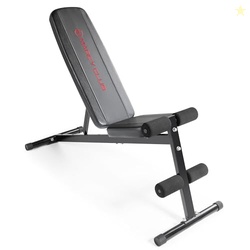 Marcy Adjustable Utility Weight Bench with Incline, Flat & Decline Positions MKB-211