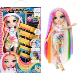Rainbow High Hair Chalk & Style Amaya - Rainbow 11 Doll. Washable Rainbow Hair Chalk, Color, Style, Play, Rinse & Repeat. Great Gift for Kids 4-12+