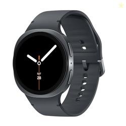 Samsung Galaxy Watch 8 (2025) 44mm Bluetooth Smartwatch, Cushion Design, Fitness Tracker, Sleep Coaching, Running Coach, Energy Score, Heart Rate Tracking, Graphite [US Version, 2 Yr Warranty]