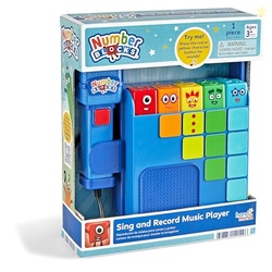 HAND2MIND NUMBERBLOCKS SING AND RECORD MUSIC PLAYER, KIDS KARAOKE MICROPHONE, MUSICAL TOYS, TODDLER BOOMBOX, COUNTING TOYS, PRESCHOOL MATH LEARNING ACTIVITIES, NUMBERS FOR TODDLERS, BIRTHDAY GIFTS