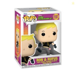 Funko Pop Disney: Kim Possible - Ron Stoppable with Rufus - Collectable Vinyl Figure - Gift Idea - Official Merchandise - Toys for Kids & Adults - Cartoon/Animation Fans
