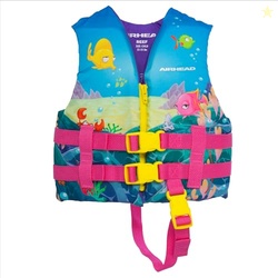 Airhead Treasure Infant and Child Life Vest, USCG Approved Infant 15-30lbs, Child 30-50lbs