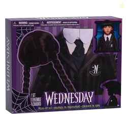 Wednesday Dress Up Set, 2-Pieces, Nevermore Academy Uniform, Dress Up and Pretend Play, Amazon Exclusive, Toy for Fans, Girls, Kids, Ages 4 and Up, Kids Toys for Ages 3 Up by Just Play