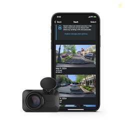 GARMIN DASH CAM MINI 3, ULTRACOMPACT 1080P HD DASH CAM WITH A 140-DEGREE FIELD OF VIEW, BUILT IN CLARITY POLARIZER, VOICE CONTROLLED, AUTOMATIC RECORDING