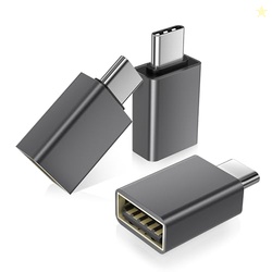 Basesailor USB C to USB Adapter 3Pack,USBC Male to A Female 3.0 OTG MacBook Pro/Air Adapter,Type C Thunderbolt 4 3 Converter for Apple iPhone 17 16 15,Mac,iPad,Microsoft Surface,Samsung Galaxy S25 S24