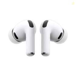 Apple AirPods Pro 3 Wireless Earbuds, Active Noise Cancellation, Live Translation, Heart Rate Sensing, Hearing Aid Feature, Bluetooth Headphones, Spatial Audio, High-Fidelity Sound, USB-C Charging