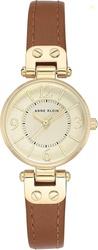 Anne Klein Women's Leather Strap Watch