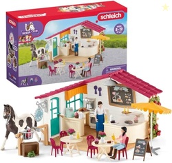 Schleich Horse Club - Rider Caf, 97 Piece Playset with 1 x Horses, Collectible Animal Toys and Horse Riding Figurines for Children Ages 5+
