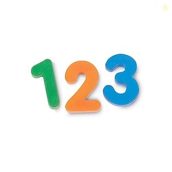 Learning Resources Jumbo Magnetic Numbers, Whiteboard Classroom Accessories, Number Recognition, Counting Skills, Set 36, Ages 3+
