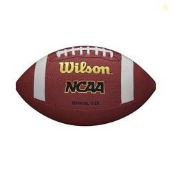 Wilson NCAA Composite Football - Official Size, Brown, 1